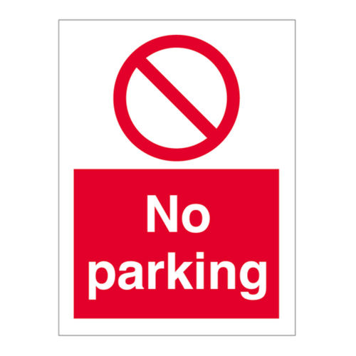 No Parking Sign (10070V)
